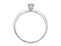Anello Babila Milano Donna Forever in Oro bianco Diamante 0.15 Ct BBA17015C - BBA17015C